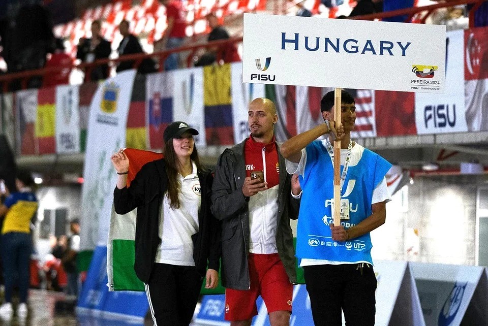 Lilla Blaszák (Neumann János University) and Ádám Bukor (Széchenyi István University) represented Hungary at the University Finswimming World Championships in Colombia.